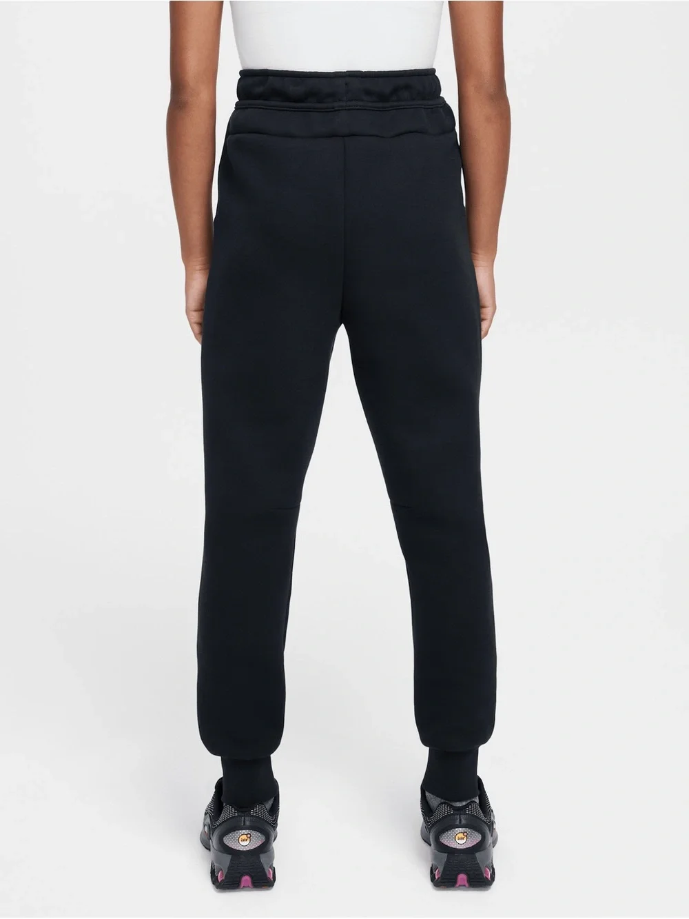 Nike Kids Black Jogger Pants with Elastic Waist